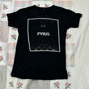 Black PVRIS Graphic T-Shirt